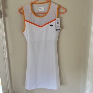 NWT Lacoste Sport Tech Jersey and Mesh Tennis Dress (Fr40 / US8)